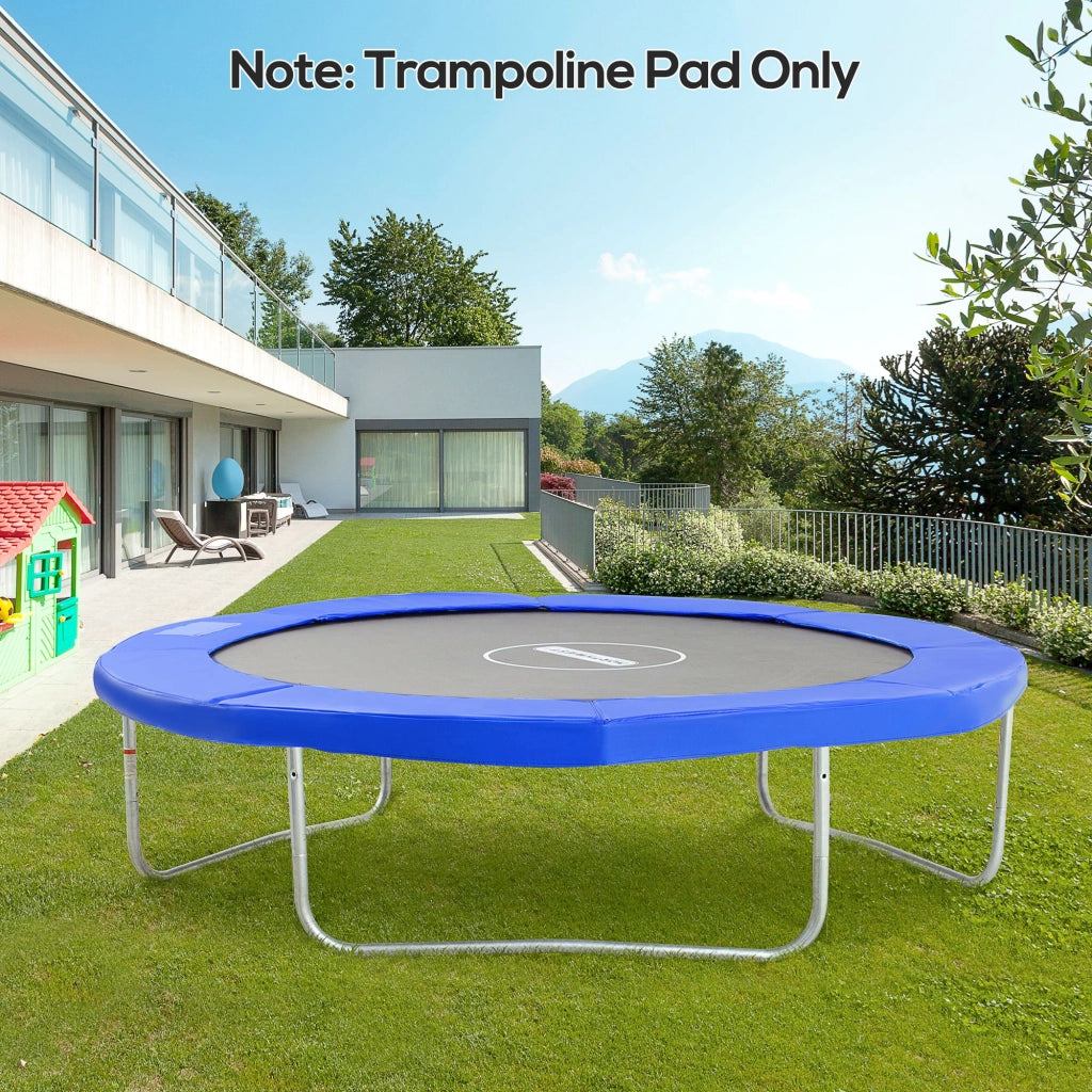 Protezione Bordo Tappeto Elastico ¨C Xylo ¨C ?244 cm Blu Giardino Esterno Ricambio