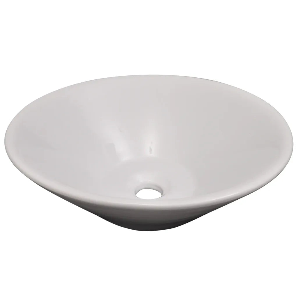 Set Mobili da Bagno 10 pz con Lavabo e Rubinetto Beige 273692