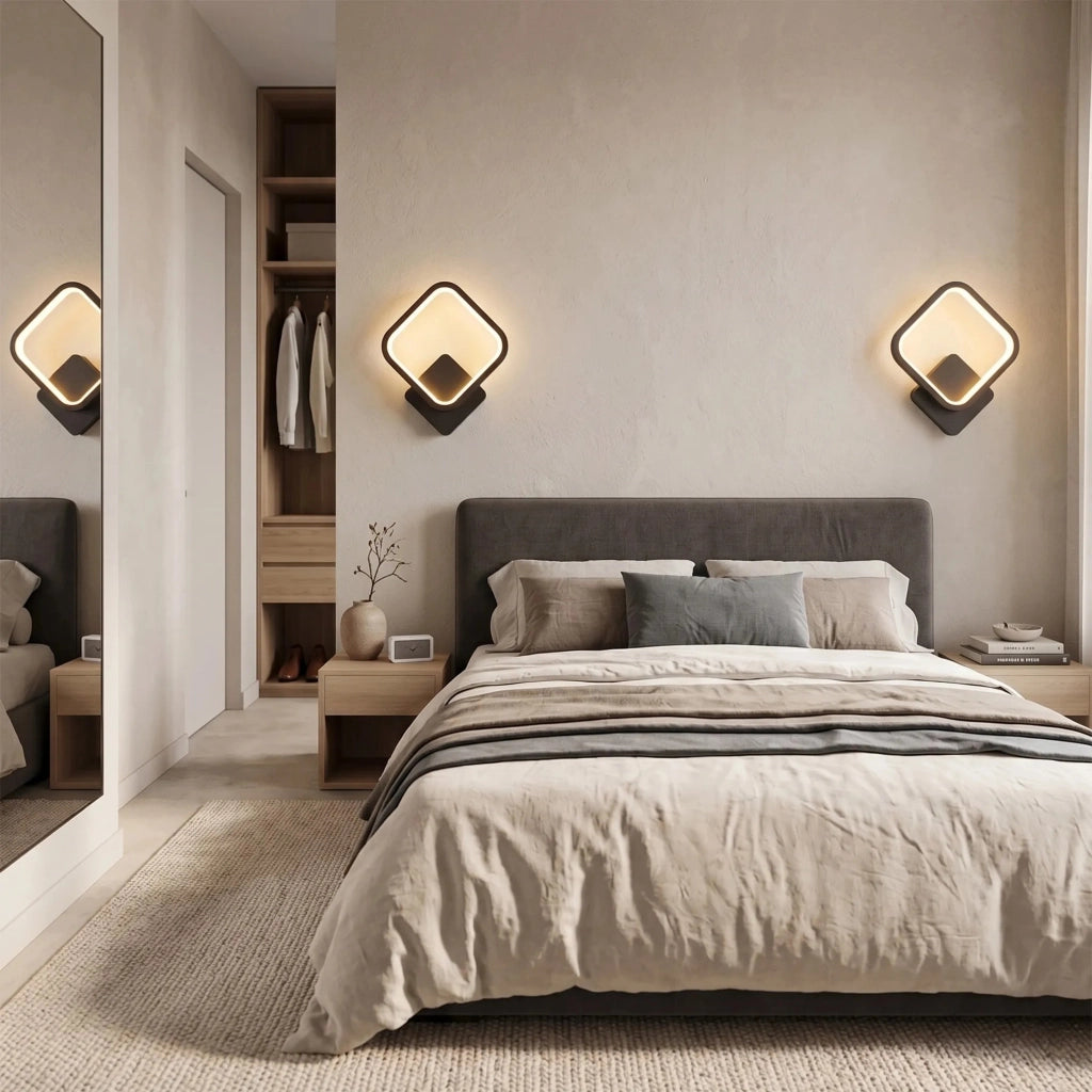 Applique A Led Lhj122-w Nero