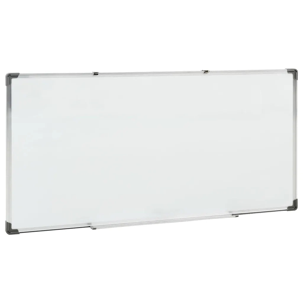 Lavagna Magnetica Bianca 110x60 cm in Acciaio 150737