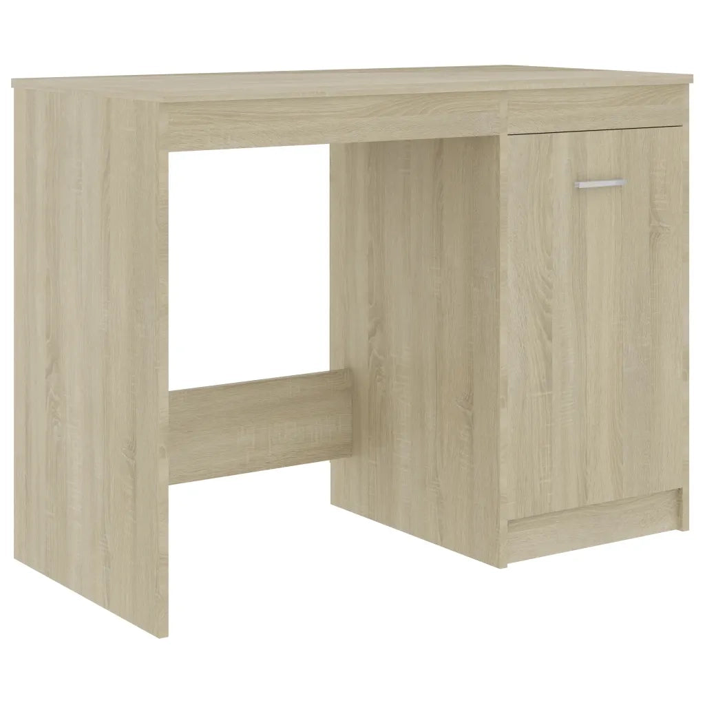 Scrivania | Tavolo da Ufficio Rovere Sonoma 100x50x76 cm in Legno Multistrato