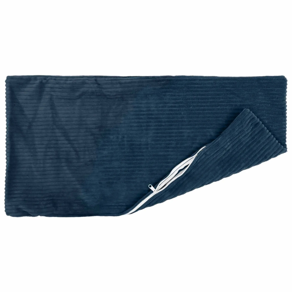 Federa 2 pcs HEERLEN Blu navy 40 x 80 cm corduroy 909925