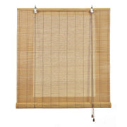 Tenda a rullo oscurante in bamboo naturale Marronechiaro 120x175 cm