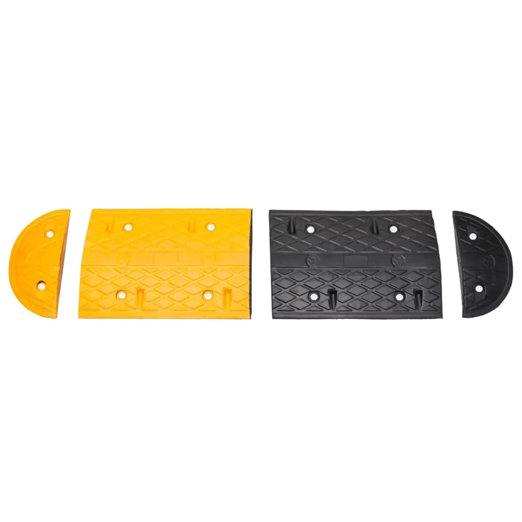 Dosso Giallo e Nero 517x32,5x4 cm in Gomma CFW2845512