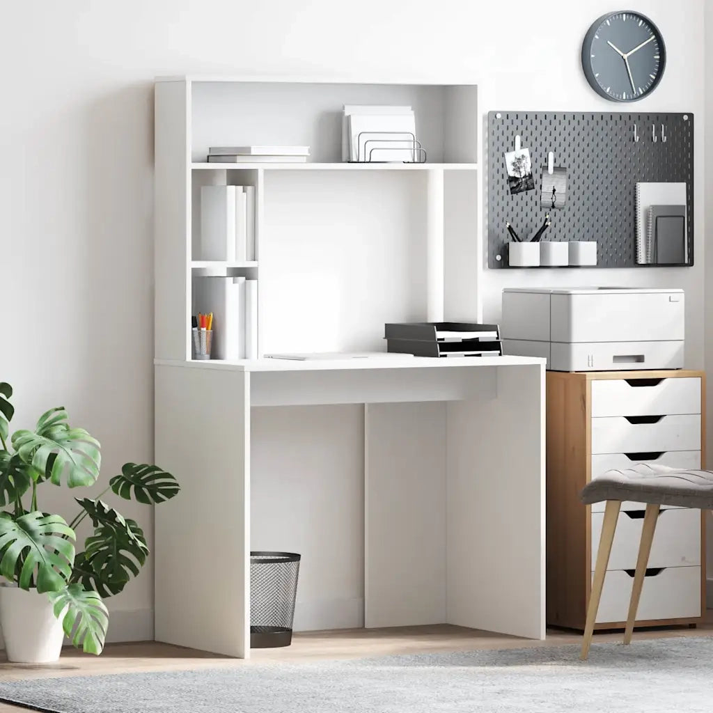 Scrivania Bianco 91 x 50 x 149 cm Legno multistrato 869258