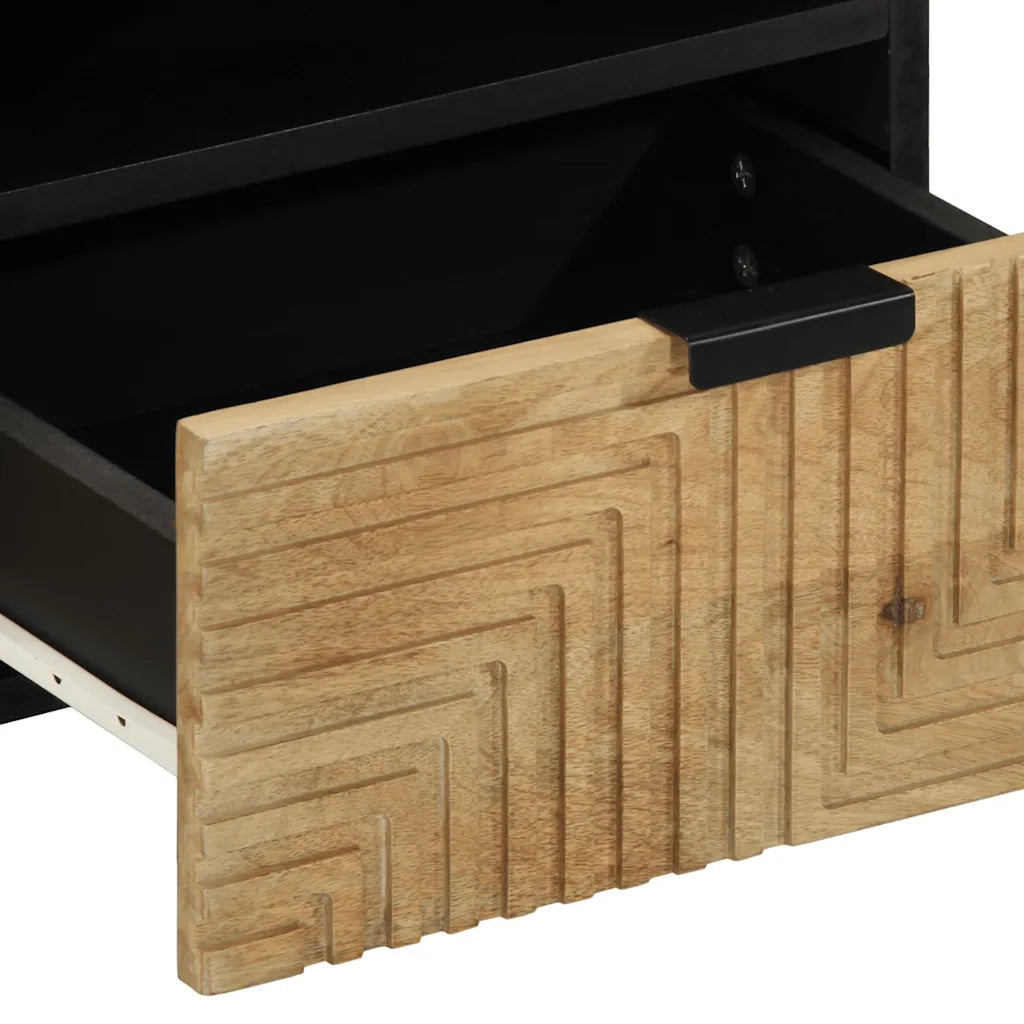 Tavolino da Salotto Marrone 80x54x40 cm Legno Massello di Mango 4017733