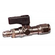 RUBINETTO BOMBOLE 1LT GAS FREON R32 - R290 - USCITA X TUBO 1-4 - UNIVERSALE