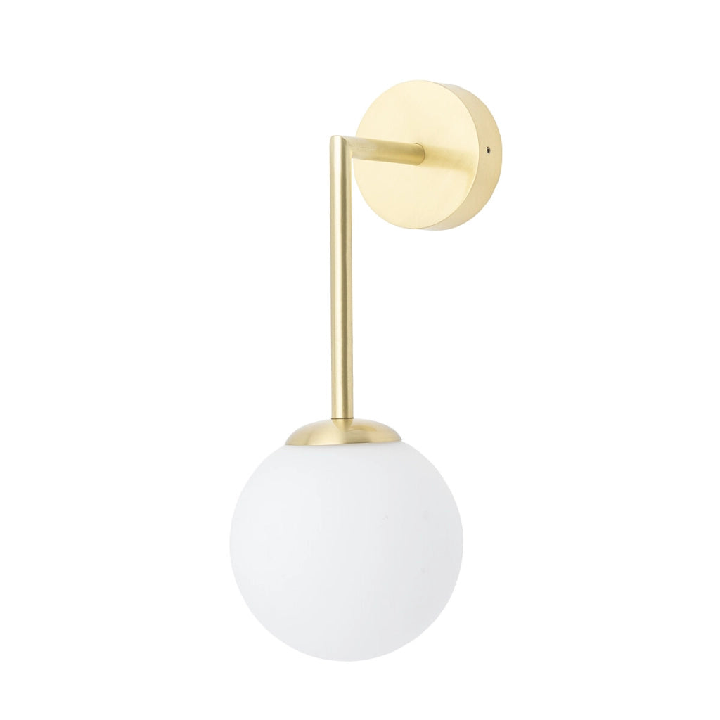 Applique ottone sfera bianca 5W AGAVE Nowodvorski 10526