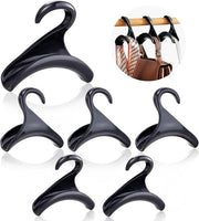 Hanger multifunzionale per borse - 6 pezzi - nero
