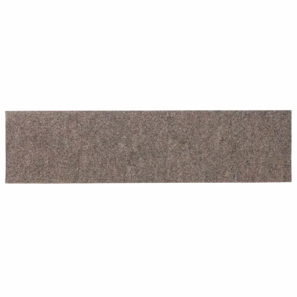 Tappetini per scale autoadesivi 15 pz | Gradini per Scale 76x20 cm beige rettangolari