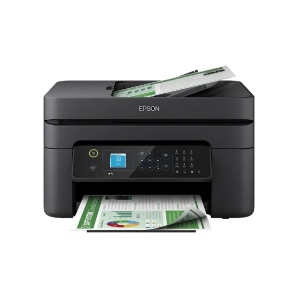 Epson workforce wf-2930dwf stampante multifunzione a4 getto d'inchiostro (stampa, scansione, copia), display lcd 3.7cm, adf, wifi direct, 3 mesi di inchiostro incluso con readyprint - C11CK63403