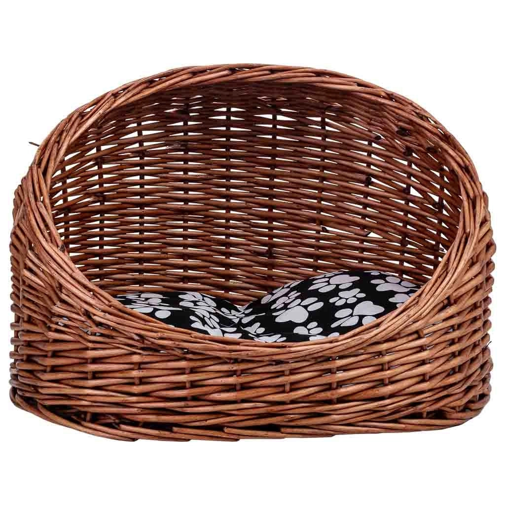 Cuccia in vimini per animali 50x40x40h cm