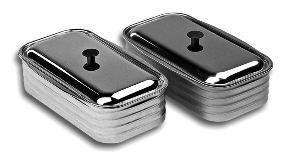 1pz set vasca inox + mestolo x cucina 3 1/2 cod:ferx.47722