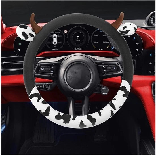 Supporto guida antiscivolo - 38 cm - Plush corto - morbido/caldo - decorativo - accessori per auto