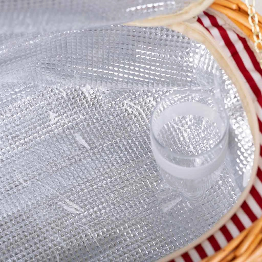 Cestino pic-nic marrone 40x28x22h