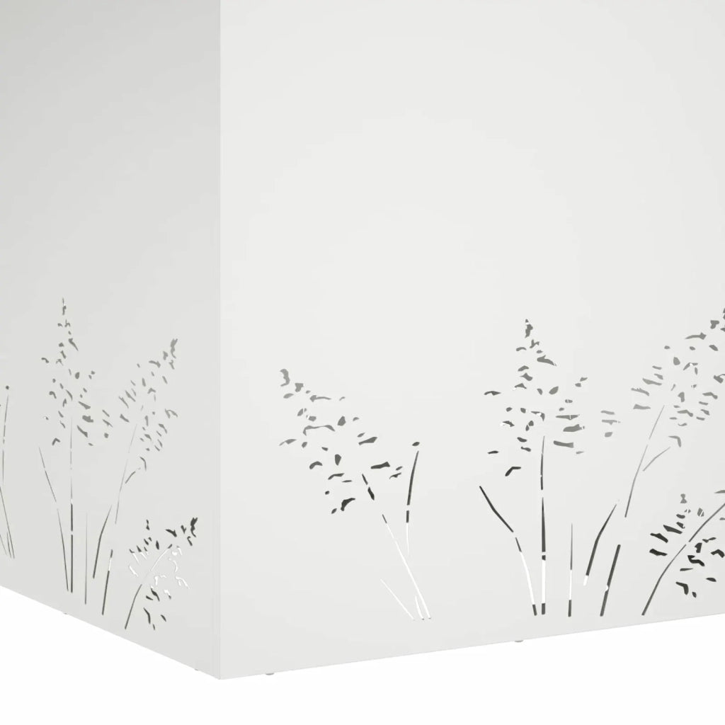 Vaso da giardino Bianco 50 x 50 x 49 cm 8005794