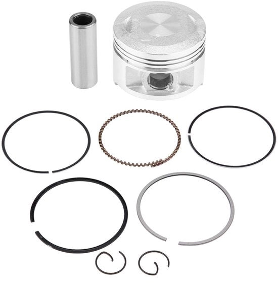 Set di Anelli di Accoppiamento - Inclusa Kit di Montaggio/Penne - Compatibile con YBR125 - Materiali di Alta Qualità - Facile da Installare - Sostenibile - Pulitore di Cilindri