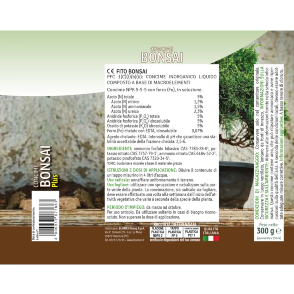 Fito CONCIME BONSAI PLUS 250ML