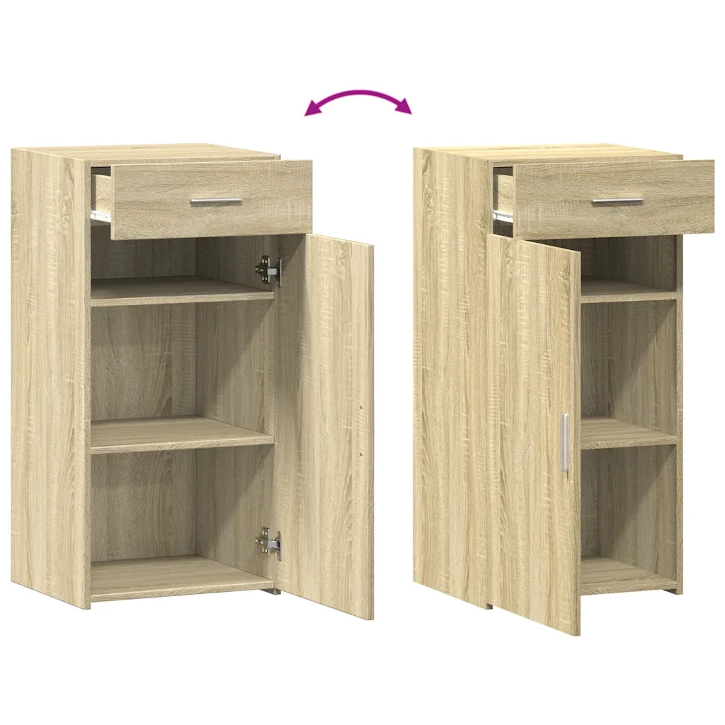 Credenza | Madia | Buffet da pranzo | Armadio da pranzo Rovere Sonoma 45x42,5x93 cm in Legno Multistrato