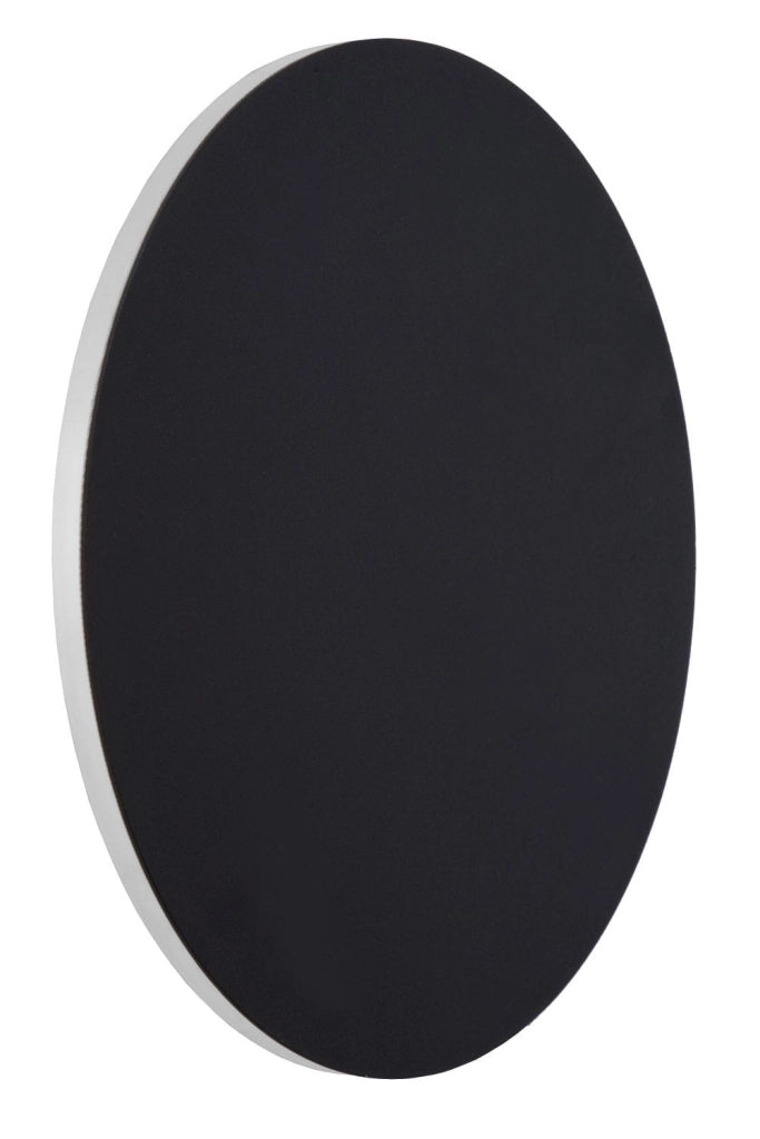 Applique Lucide Eklyps in alluminio nera LED 8W 3000K