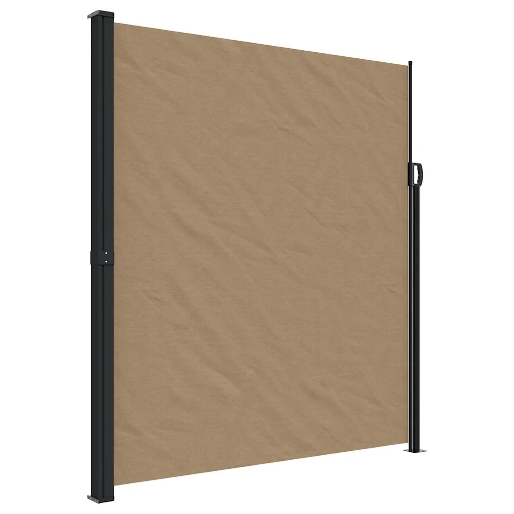 Tenda da Sole | Tenda parasole Laterale Retrattile Tortora 220x300 cm