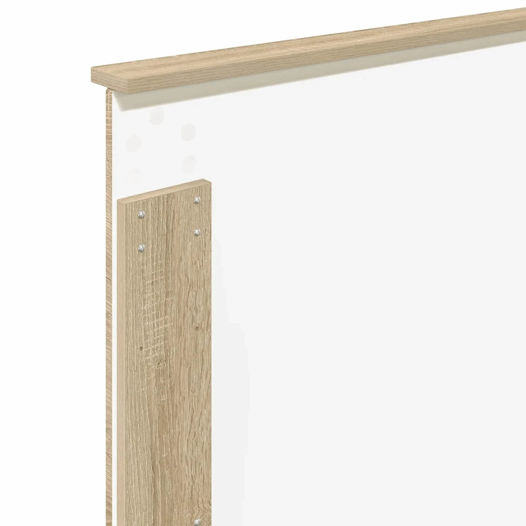 Testiera | Testata con Testiera | Testata Rovere Sonoma 75 cm Legno multistrato