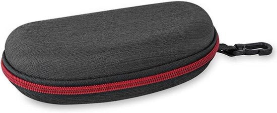 Zaino per Occhiali da Sole, Zaino per Occhiali da Sole Grande, Custodia per Occhiali da Sole compatibile con Lenti da Sole Classiche Aviator, rettangolari e quadrate fotochromiche (Nero)