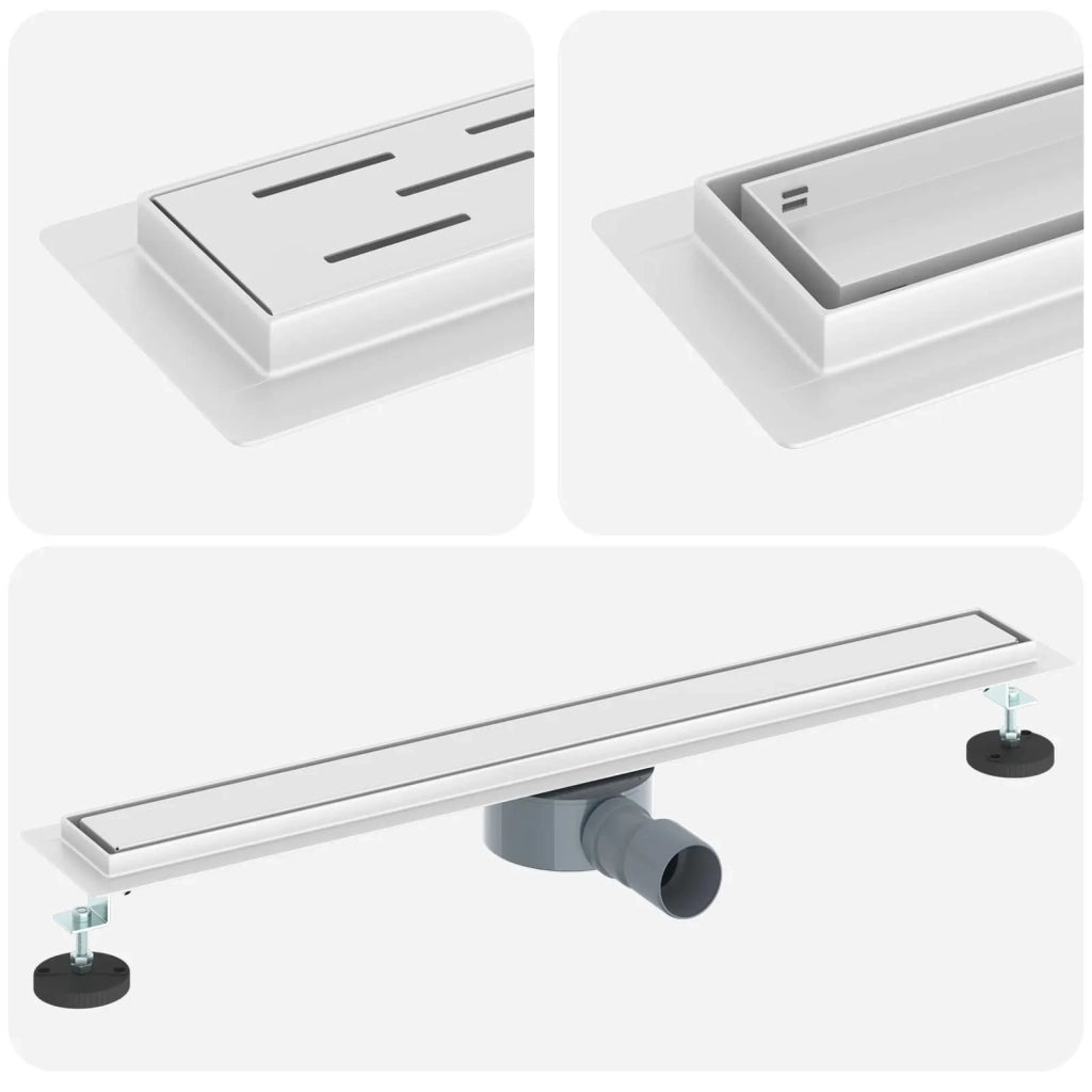 Scarico doccia 2-in-1 con sifone a 360¡ã Argento 70 cm CFW4726625