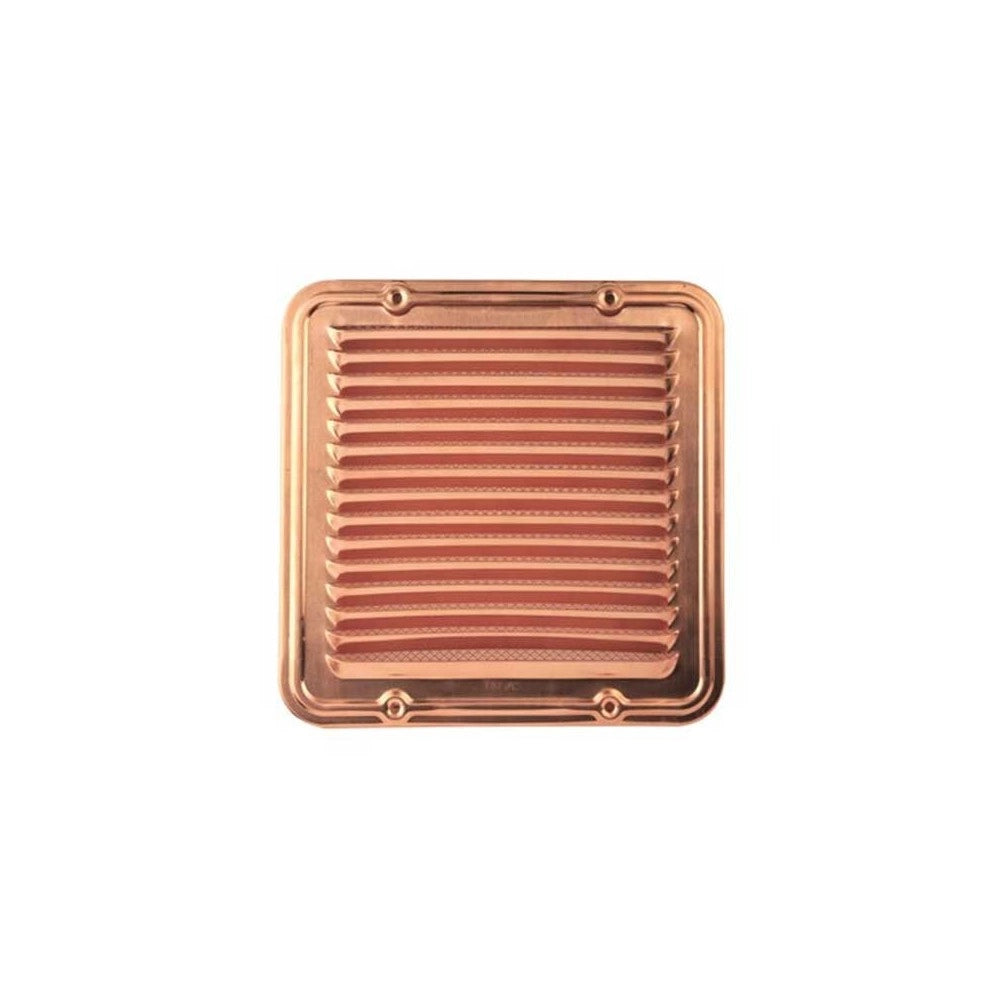 GRIGLIA DI AERAZIONE QUADRA IN RAME mm 140x250