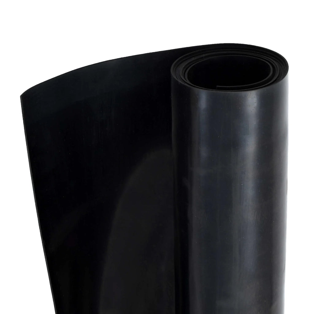Tappeto per pavimento Nero 1,2 x 5 m Gomma 42046735