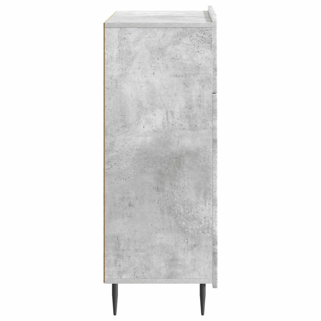 Credenza Grigio Cemento 66 x 34,5 x 92 cm Legno ingegnerizzato 894408