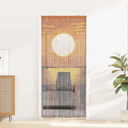 Tenda per Porta Antinsetti multicolore 200 x 90 cm Bambù 42030047