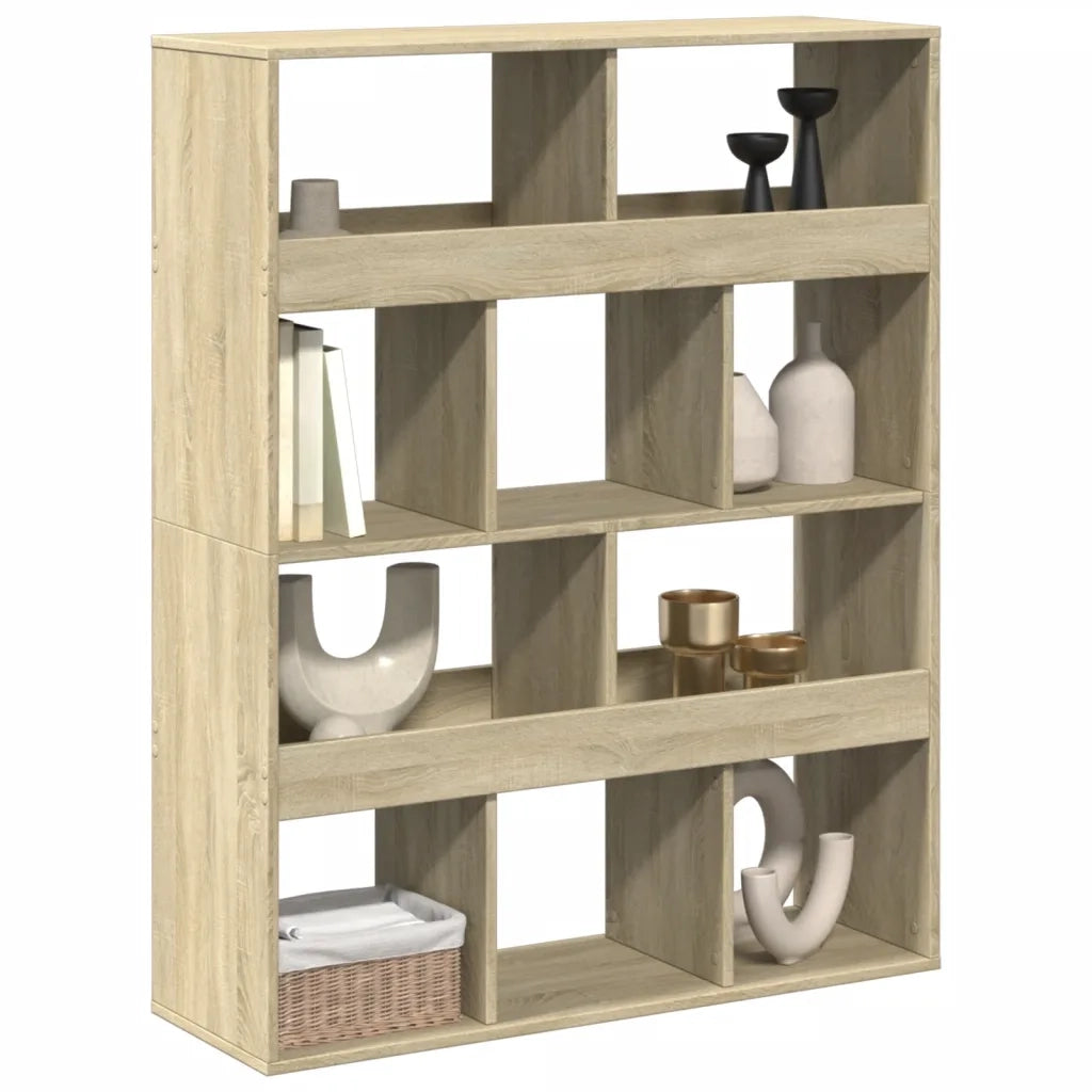 Divisorio Stanza | Paravento | Divisorio Ambienti Rovere Sonoma 100x33x125,5 cm in Truciolato