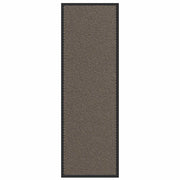 Zerbino antiscivolo di design marrone per interni ed esterni 60 x 180 cm in PP marrone 02_0058129