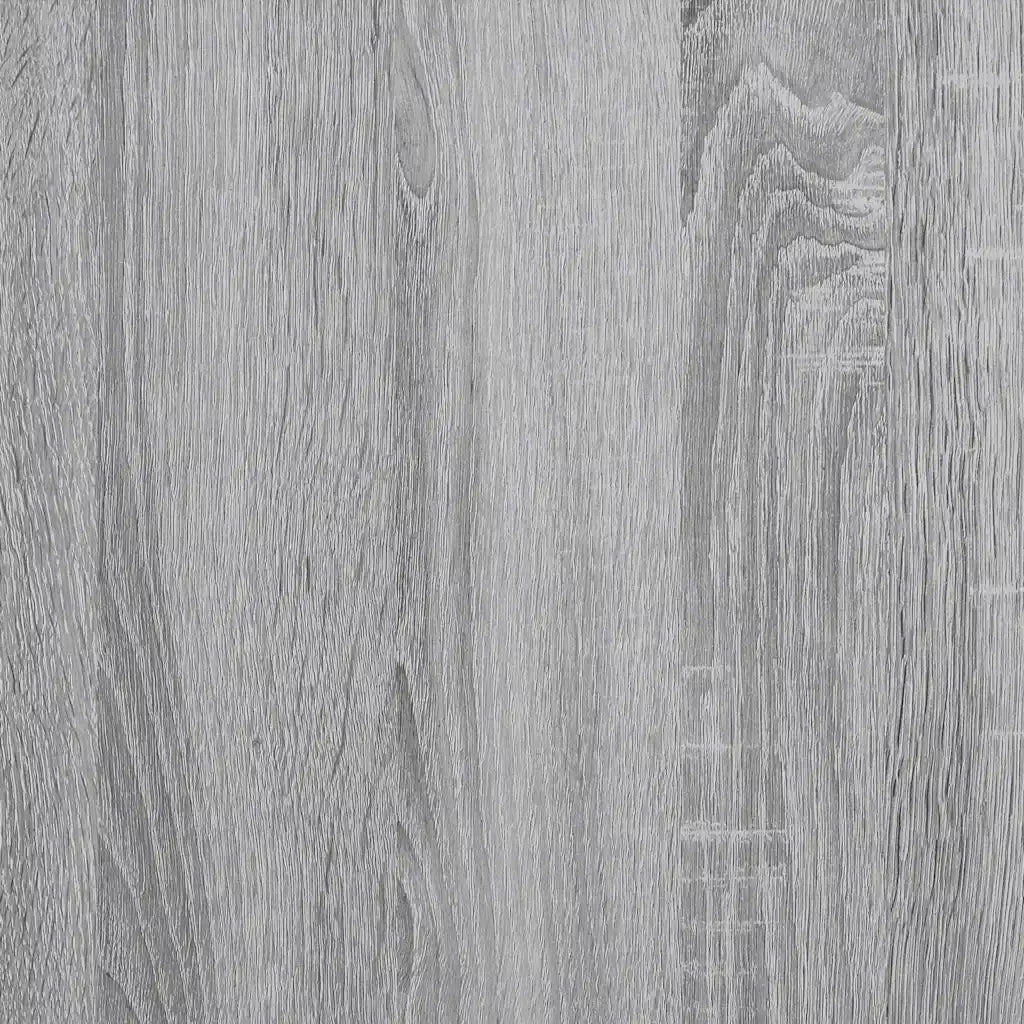 Set Mobili da Bagno | Armadio da bagno 2 pz Grigio Sonoma in Legno Multistrato