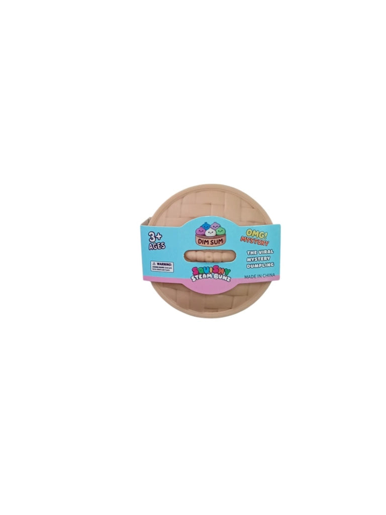 Baozi Squishy Pocket,Antistress schiaccia e strizza 5,5  cm, 1 pezzo colore casuale,Eta 3+