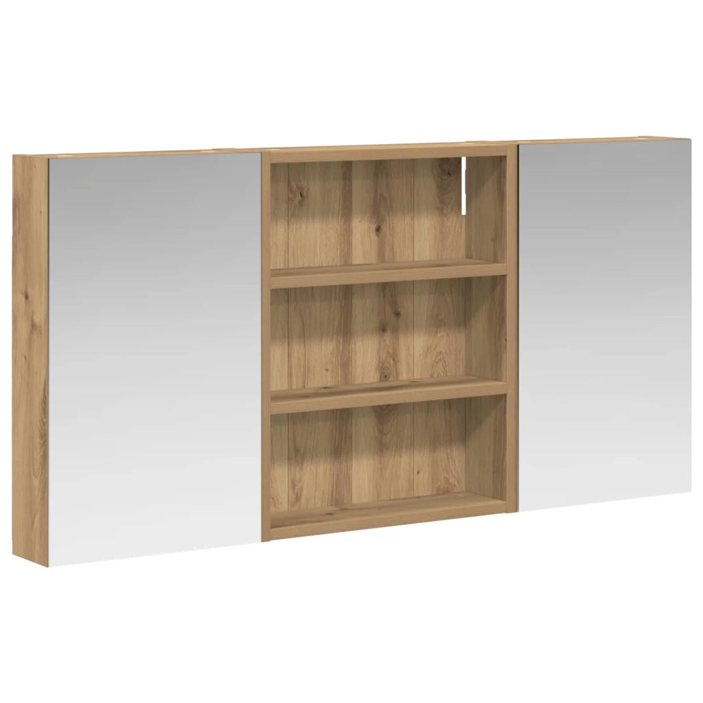 Set di Armadi da Bagno con lo scaffale 3 pcs 100 x 10,5 x 50 cm 3403687