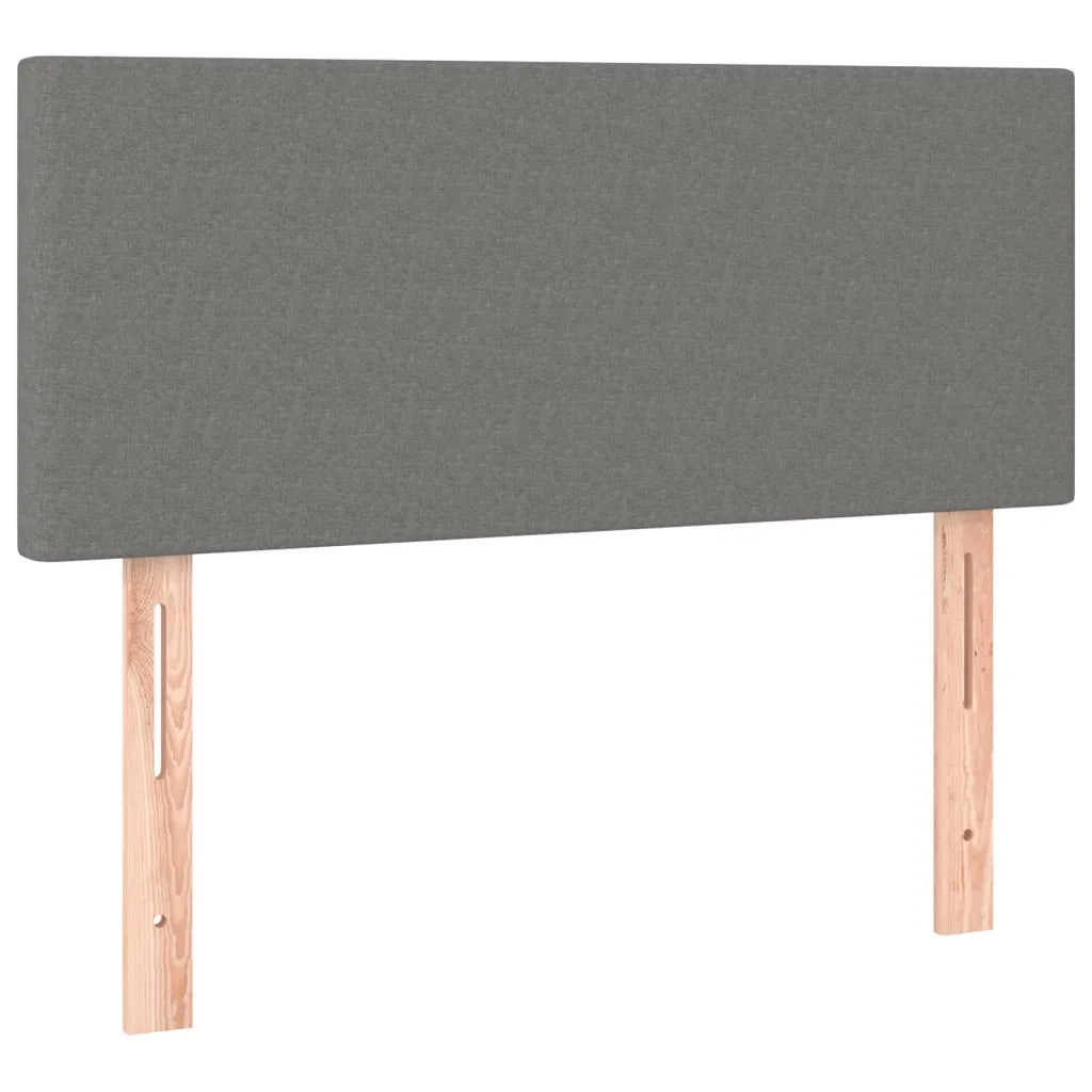 Testiera | Testata Grigio Scuro 80x5x78/88 cm in Tessuto