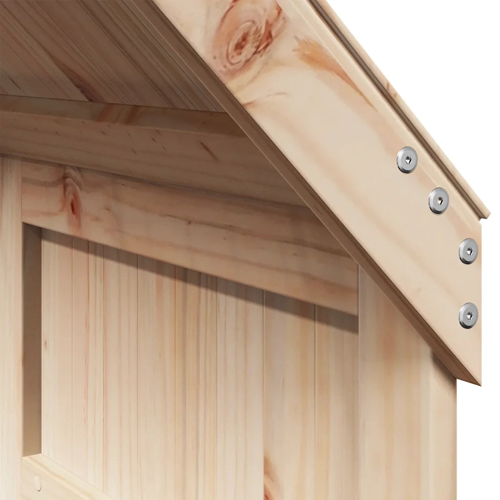 Tetto per Letto Bambini 55x99x139,5cm in Legno Massello di Pino
