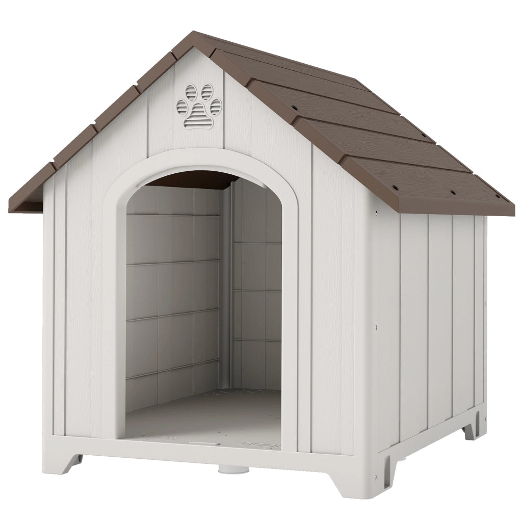 Cuccia per Cani Esterno Casa per Cani Grandi ¨C Minimal ¨C Marrone Scuro