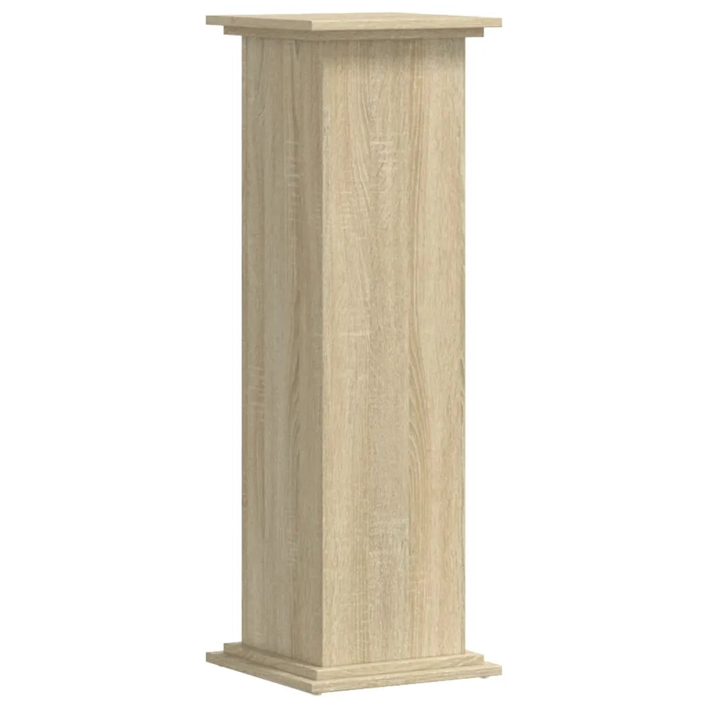 Supporto per piante | Sostegno per piante Rovere Sonoma 33x33x100cm Legno Multistrato