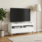 Mobile TV LED Bianco Legno ingegnerizzato 896765