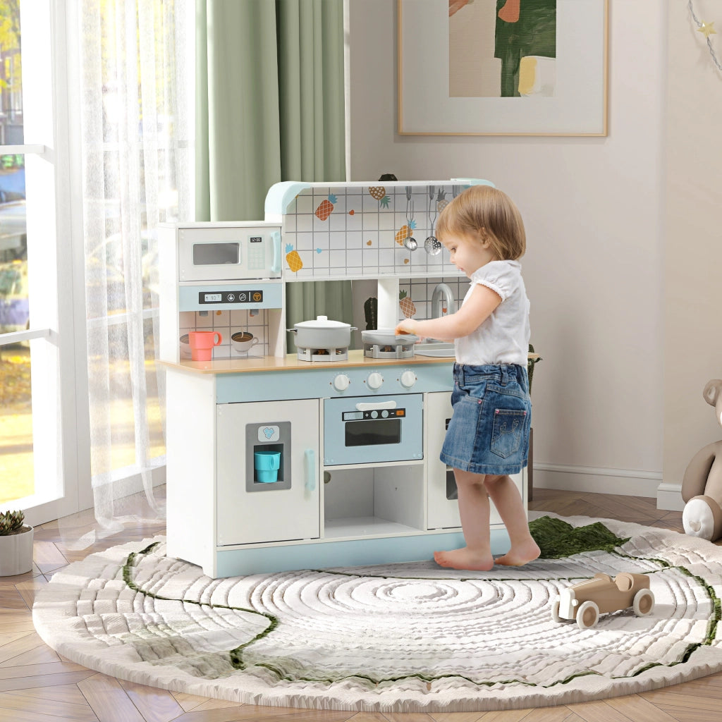Casetta da Cucina per Bambini con Accessori ¨C Zephmum ¨C Bianco