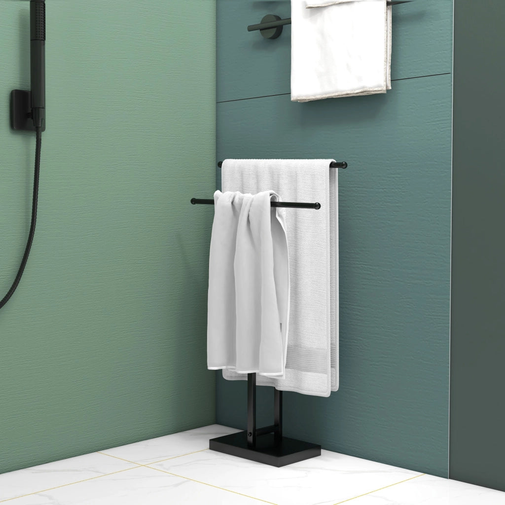 Scalda asciugamani a colonna ¨C Minimal ¨C Nero 50x18,5x85 cm