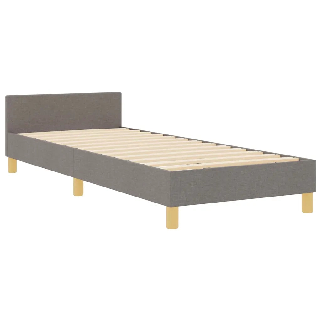 Struttura del letto con testiera Talpa 80 x 200 cm Tessuto