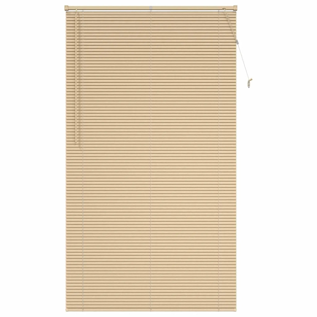Tenda Veneziana | Tenda a lamelle Marrone Chiaro con Motivo 213 x 120 cm 25 mm