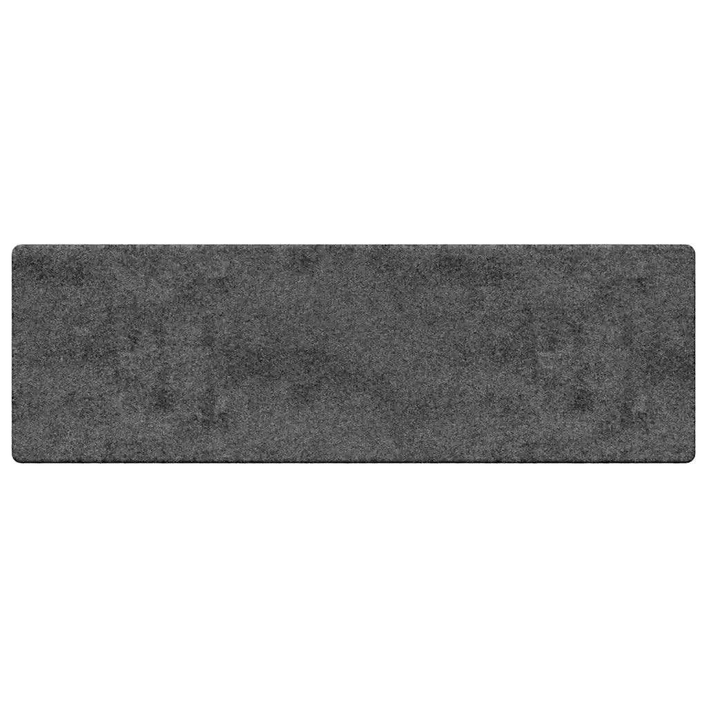 Runner in Moquette Grigio 80 x 400 cm 100% Polipropilene Tuft 42011392