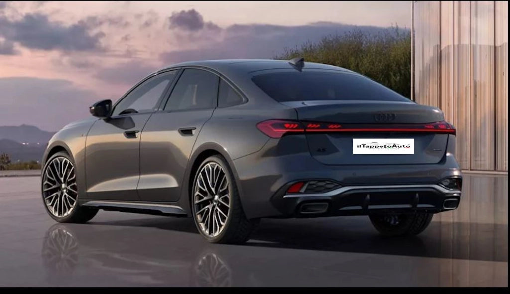 RIGUM906615 Tappeti per Auto Gomma Audi A5 (FU) B10 Berlina E Avant dal 2025-,MHEV e PHEV, A6 (C9) (FU) MHEV dal 2024-