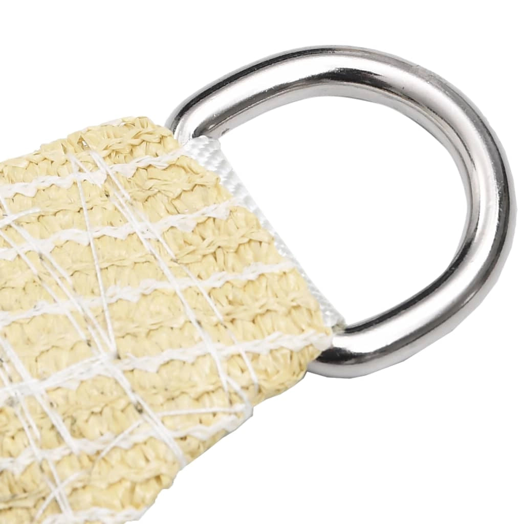 Vela ombreggiante/ombrellone 160 g/m² 3/4 x 2 m HDPE beige 02_0008965