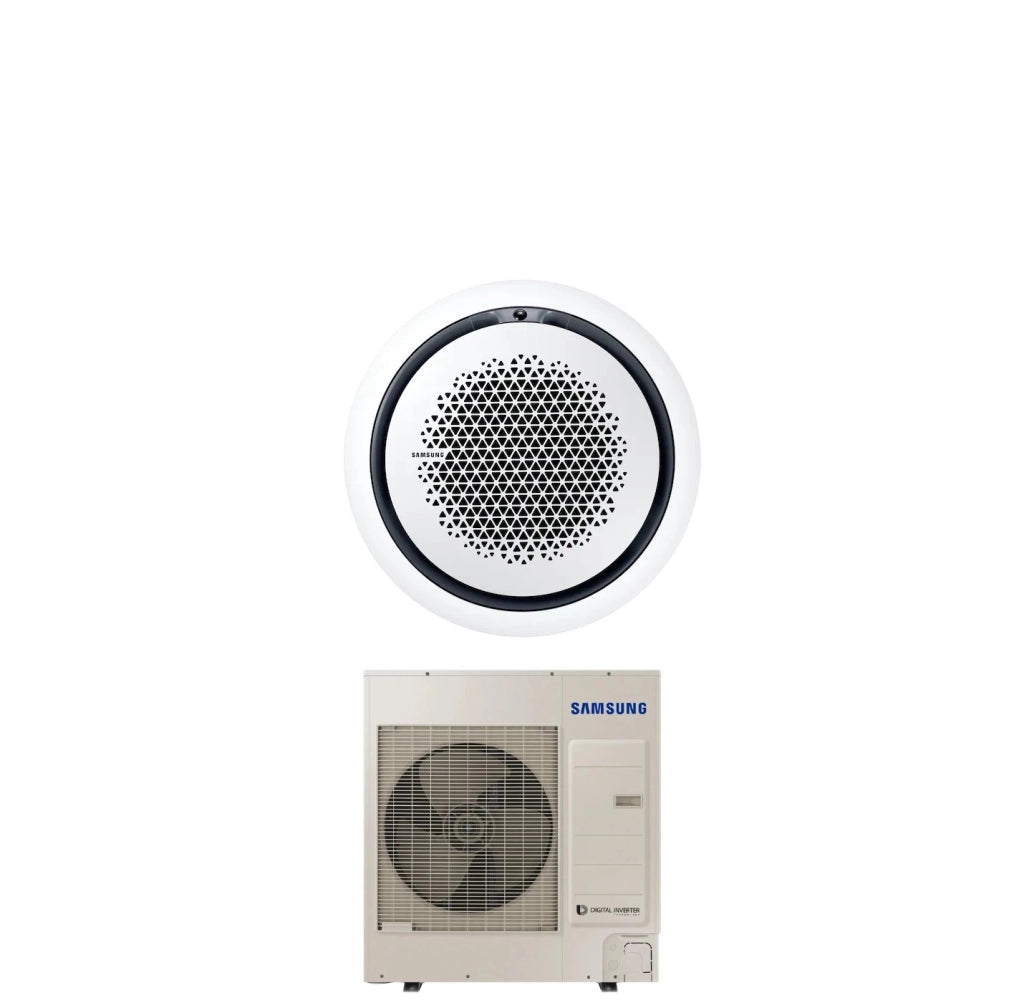 Climatizzatore Condizionatore Samsung Inverter Cassetta 360° 36000 Btu AC100RN4PKG/EU Trifase R-32 Wi-Fi Optional Vari Pannelli Disponibili